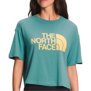 The North Face Half dome crop Graphic Tee